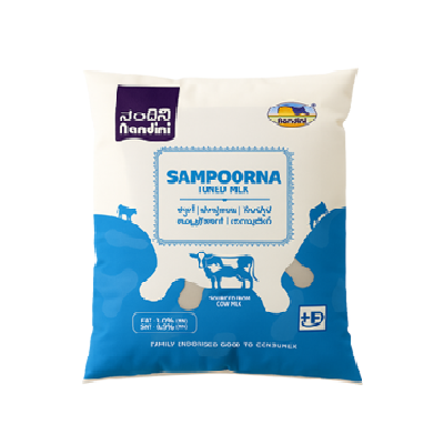 Nandini 1ltr Sampoorna Toned Milk